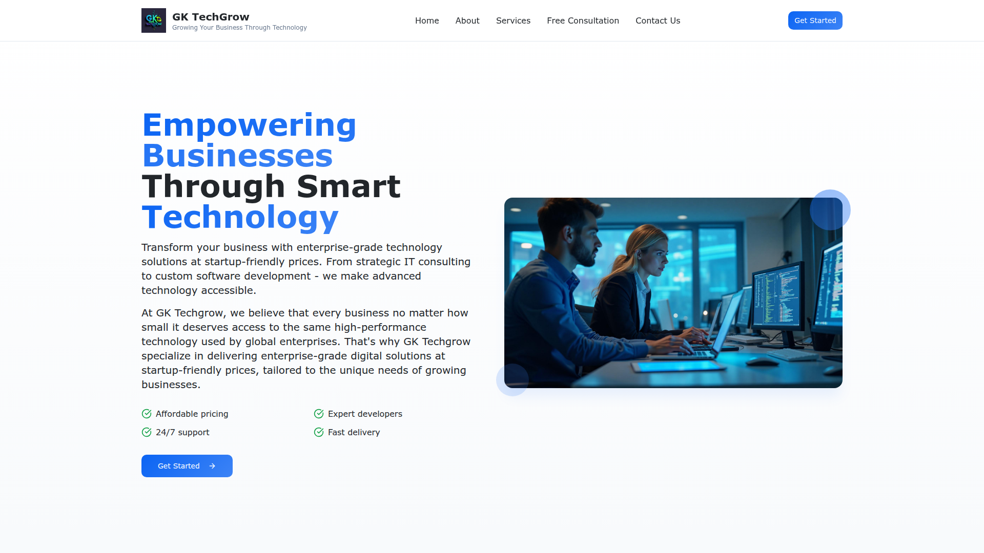 GK TechGrow - Technology-Driven Growth Partner